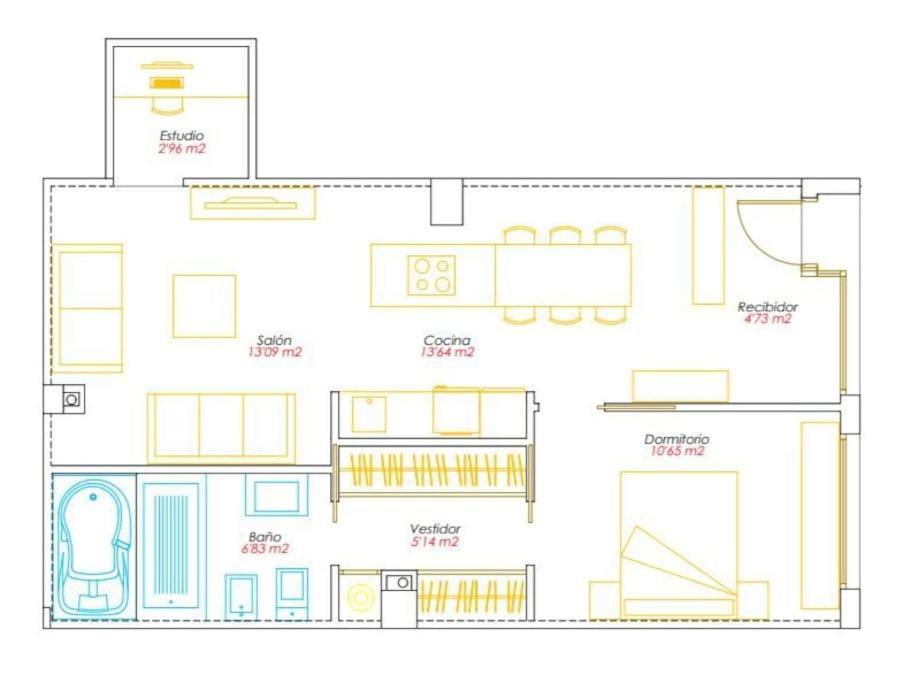 شقة Loft Miramar فوينخيرولا المظهر الخارجي الصورة